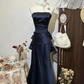 girlhomeshops-New Navy Blue Formal Dress gh6121