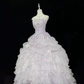 Lavender Ombre Strapless Rhinestone Cinched Waist Voluminous Skirt Long Romantic Dress, Wedding Gown gh7953