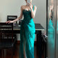 Red long tulle elegant prom dress graduation formal dress gh6633