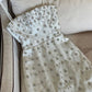girlhomeshops-Ivory white mid-length satin exquisite beaded prom dress wedding dress evening dress gh5744