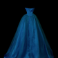 Royal‑Blue‑Halter‑Ball‑Gown High‑Neck‑Cut‑Out‑Straps Sweetheart‑Corset‑Bodice Satin‑Braided‑Pearl‑Detail Ombre‑Tulle‑A‑Line‑Floor‑Length‑Skirt Gala‑Prom‑Evening‑Dress gh8866