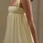 Girlhomeshops-Yellow sweet fashion short chiffon homecoming dress birthday dress gh5288