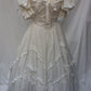 Ivory White Vintage Elegant Long Chiffon Ball Gown Evening Dress Bridesmaid Dresses gh4104