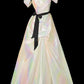 Neues, modisches, langes Ballkleid aus Satin gh6831