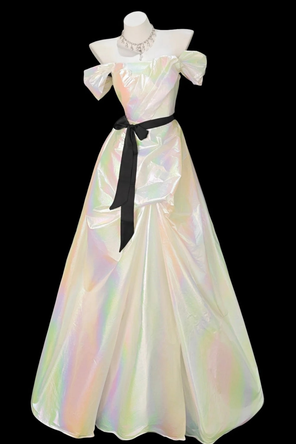 Neues, modisches, langes Ballkleid aus Satin gh6831