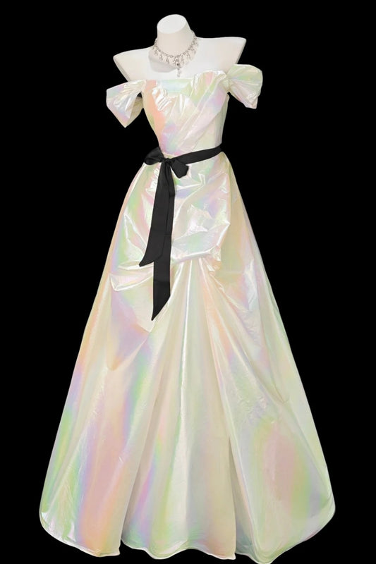 Nouvelle robe de bal longue en satin à la mode gh6831