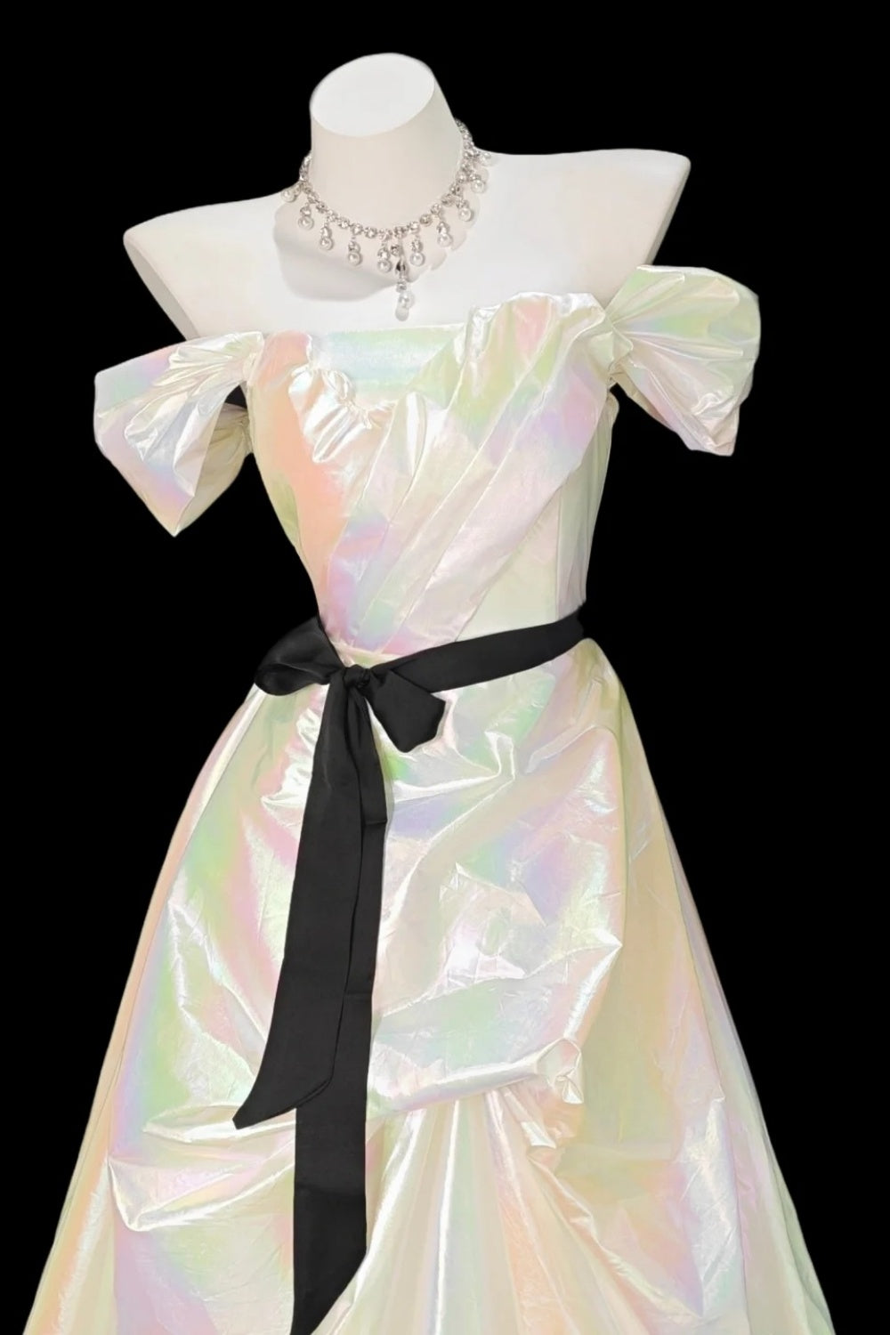 Neues, modisches, langes Ballkleid aus Satin gh6831