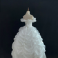 White Off-the-Shoulder Lovely Elegant Romantic Gown, Voluminous Tiered Skirt, Wedding Dress & Bridal Gown gh8120