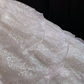 Blush pink strapless romantic gown with fitted waist and voluminous princess skirt, wedding dress and bridal gown gh8250