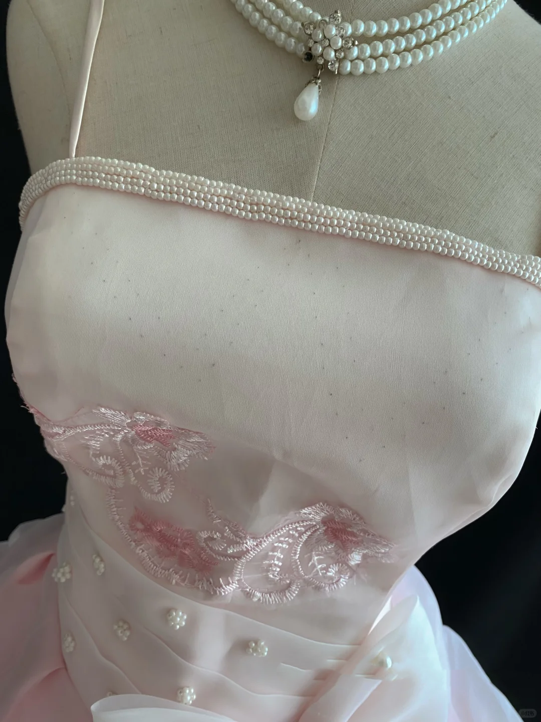 Light Pink Spaghetti Strap Romantic Dress for Girls, Fitted Waist, Fluffy Princess Skirt, Cute Young Lady Wedding Dress & Bridal Gown gh8166