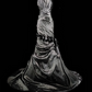Silver Gray Strapless Fitted Waist Mermaid Sexy Prom Gown & Evening Gown gh7343