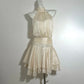 Girlhomeshops--Ruffled Fashion Halter Neck Backless Low Waist Vacation Short Chiffon Homecoming Dress Birthday Party Dress gh5475