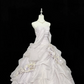 Lavender Strapless Cinched Waist Voluminous Princess Skirt Long Romantic Dress, Wedding Gown gh7897