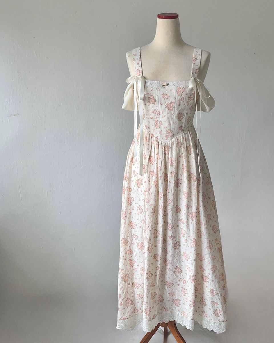 girlhomeshops – Kurzes Chiffon-Kleid mit Blumenmuster, lang, gh5713