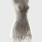 Girlhomeshops-New White Luxury Sweet Short Beaded Homecoming Dress Birthday Party Dress gh5193