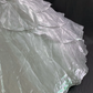 Light Gray Spaghetti Strap Luxury Romantic Gown, Cinched Waist & Voluminous Skirt, Wedding Dress & Bridal Gown gh8210