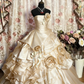 Red Vintage Floral Beaded Long Tulle Ball Gown gh4950
