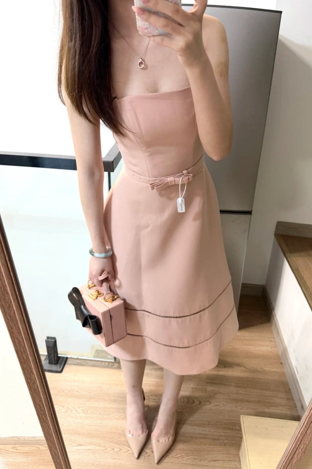 Rosa Geburtstagskleid, kurzes/langes Homecoming-Kleid gh6757