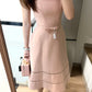 Rosa Geburtstagskleid, kurzes/langes Homecoming-Kleid gh6757