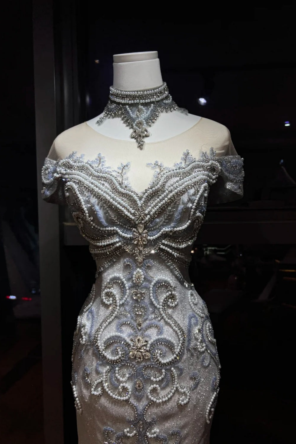 Une robe scintillante ✨ Une robe sirène qui a fait une entrée époustouflante gh6724