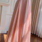 girlhomeshops- Minimalist Mint Green/Pastel Pink Spaghetti Strap Slim-Fit Long Evening Gown gh6098
