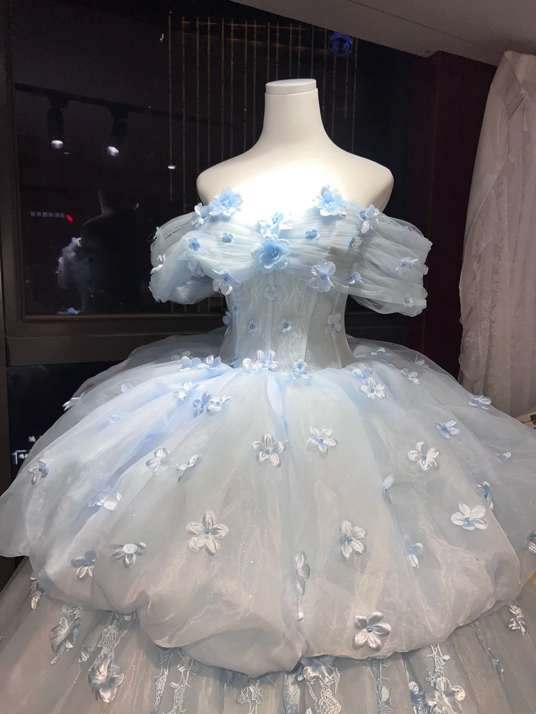 Mehrlagiges Prinzessinnenkleid, langes formelles Tüll-Ballkleid gh6720