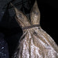 girlhomeshops--Gold gorgeous exquisite beaded long elegant tulle prom dress ball gown gh5695
