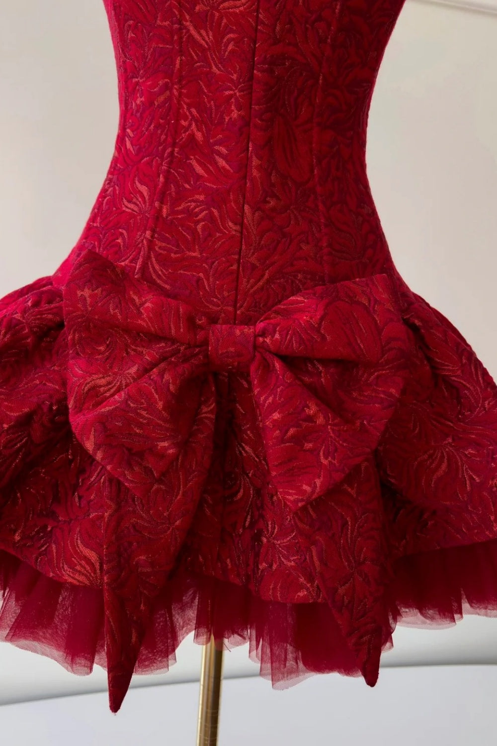 Kurzes Satin-Abendkleid/Geburtstagskleid gh6803