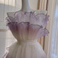 Purple Fairy Elegant Beautiful Homecoming Dress Short Chiffon Ball Gown Birthday Party Dress Evening Dress gh4411