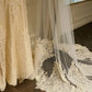 Girlhomeshops-Wunderschönes, exquisites Spitzen-Brautkleid, langes, elegantes Tüll-Brautkleid, Ballkleid, gh5438