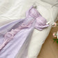 Purple fairy short/long homecoming dress party dress birthday dress gh4562