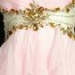 Pink ruffles rhinestones elegant beautiful long/short prom dress evening dress homecoming dress birthday party dress gh4723