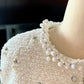 Girlhomeshops-White short chiffon princess homecoming dress birthday party dress eighth grade dress French little princess ballet skirt gh5296
