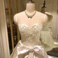 Girlhomeshops-White bow short satin tulle homecoming dress birthday party dress eighth grade dress gh5292
