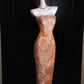 Girlhomeshops--Super beautiful golden gorgeous glitter metal mermaid fishtail long prom dress gh5489