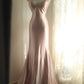 Robe de soirée sirène rose gh6556