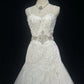 girlhomeshops - Robe de mariée longue en tulle blanc, ornée de perles exquises, magnifique gh6242