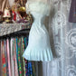 girlhomeshops-Retro Dress, Blue Dress, Short Dress gh6129