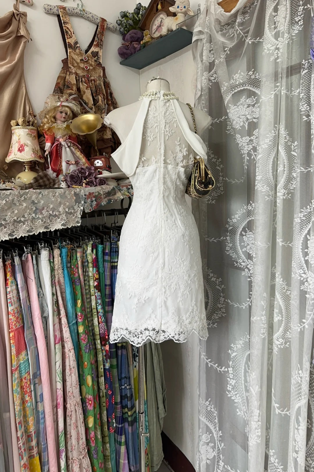 Girlhomeshops - Robe de bal de promo courte, sexy et ornée de bretelles, en dentelle et perles, modèle gh5192