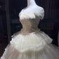 Süßes langes Tüll-Prinzessinnenkleid gh6727