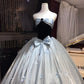 Eisblaues Traumkleid mit Schmetterlingsmotiv und herzerwärmendem Schmetterlings-Feenkleid 🦋 gh6730