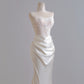 Girlhomeshops--✨Exquisite lace long floor-length satin prom dress wedding dress gh5481