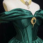 Grünes Prinzessinnen-Juwelen-Kurzkleid, modisches Retro-Heimkehrkleid, Ballkleid, Abendkleid, gh4366