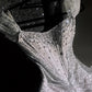 girlhomeshops--White gorgeous exquisite beaded long princess tulle prom dress ball gown gh5694