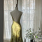 Grün Romantisch Mode Elegant Zarte Blumenapplikation Perlen Spaghettiträger Midi/Kurz Chiffon Rüschen Ballkleid Abendkleid Partykleid gh4060