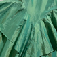 Vintage Green Spaghetti Strap Fitted Waist Slim Short Prom & Evening Party Dress With Unique Design gh8508