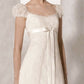 girlhomeshops--White Square Neck Classic Romantic Lace Elegant Long Wedding Dress gh5666