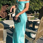 girlhomeshops-Simplicity Stylish Elegant Long Satin Slim Graduation Dress Prom Dress gh5862