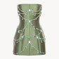 Girlhomeshops-Black/white/green Fashion Satin Exquisite Beading Short Homecoming Dress Birthday Party Dress gh5388
