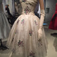 girlhomeshops--Exquisite Floral Mid-Length Chiffon Prom Dress hoco dress gh5558